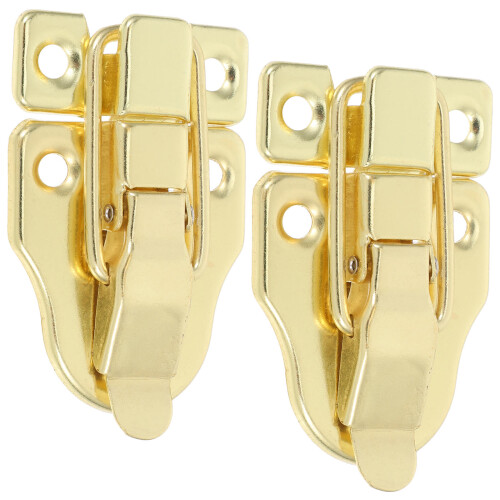 2 Unidades Ferrolho Metal Para De