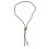 Bolo Tie Ajustável Western De Couro Com Pingente De 1