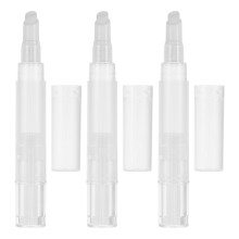 Canetas Giratórias Para Maquiagem, Base E Gloss Labial, 3 Unidades