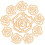10Pcs Hålriga Rosblomma Urklippta Träskivor För Patchwork DIY Hantverk 10