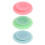 3Pcs Utensílios Silicone com Ventosa Face para Bebés e Crianças 10