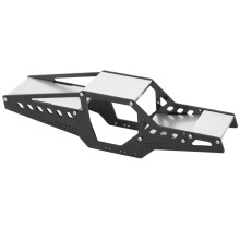 Upgrade Your Axial SCX24 with Silver Aluminum Frame Body