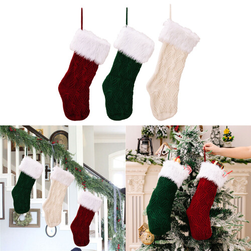 Kerstkousen Geschenktas 17 inch groot formaat-Groente 2