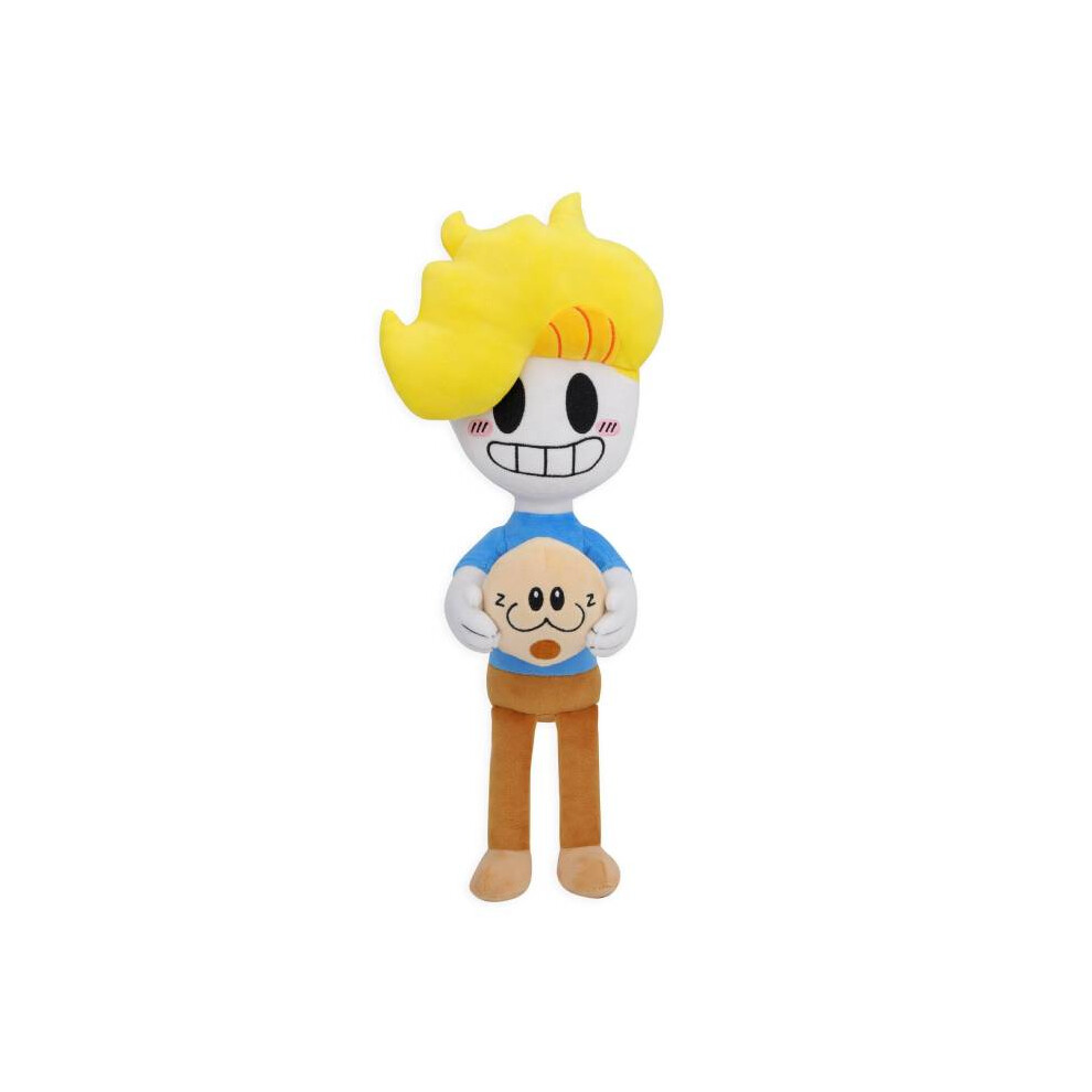 (Ham boy) Bryson Haminations And Ham Plushie Soft And Cuddly Stuffed Toy Yellow Boy Hair
