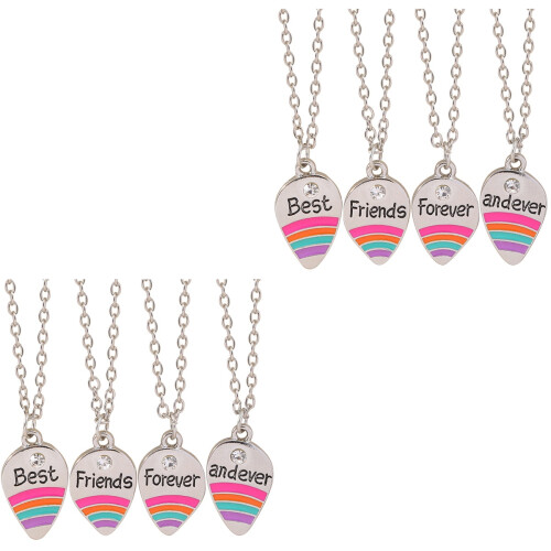 8St Vriendinnen Ketting Set Kleuren 4 2