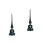 2 Stuks Kerstboom Topper Bling Strass Steentjes Eindkroon Versiering 6
