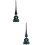 2 Stuks Kerstboom Topper Bling Strass Steentjes Eindkroon Versiering 9
