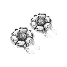 2 Vrouwen Manchetknopen Legering Retro Knoopcovers Decoratief