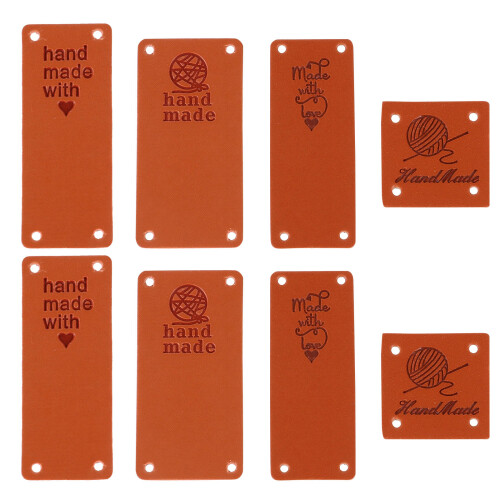 80 Lederen Labels Met Kleding En Accessoires 1
