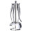 Stainless Steel Pasta Server Met Lange Handgreep Voor 10