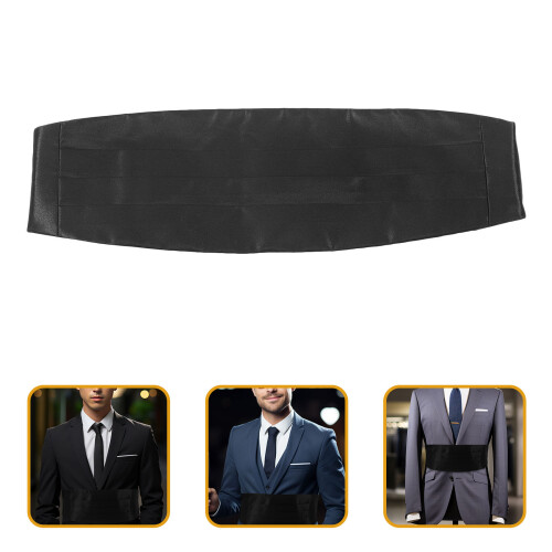 Tuxedo Cummerband Kort Korset Taille Band Accessoire 2