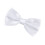 Mens Polyester Zijde Stropdas Bruiloft Feest ( Wit) 2