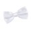 Mens Polyester Zijde Stropdas Bruiloft Feest ( Wit) 3