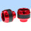1 Paar Voorvork Cup Aluminium Bescherming E-Bromfiets Rood 8