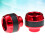1 Paar Voorvork Cup Aluminium Bescherming E-Bromfiets Rood 5