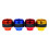 1 Paar Voorvork Cup Aluminium Bescherming E-Bromfiets Rood 2