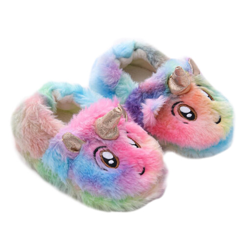 1 Paar Unicorn Slaapmutsen Winter Kinder 1