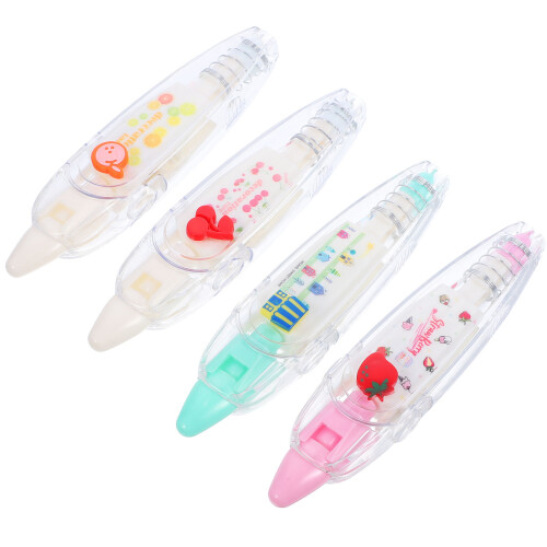 4 Push Correctietape Papierwaren Voor Scrapbooking En Dagboek
