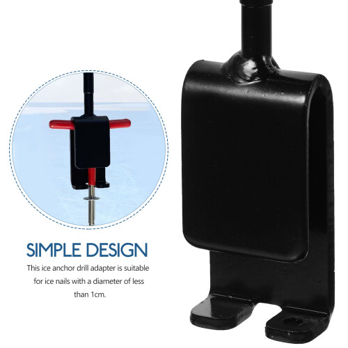 Ice Anchor Drill Adapter 13 Mm Voor IJsvissen Uitrusting 1
