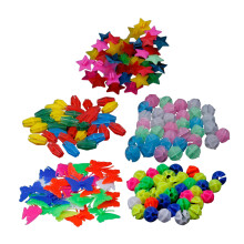 170 Kleurrijke Wielspaak Kralen Plastic