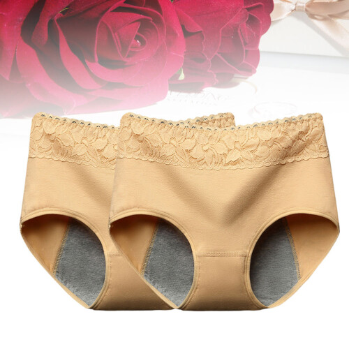 2Pcs Bragas Fisiológicas Impermeables Para Mujer M 1