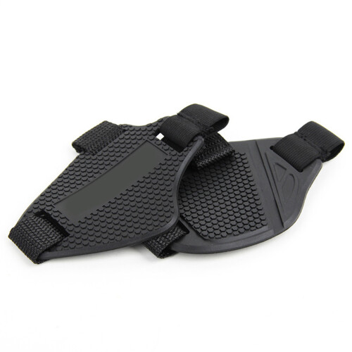 Protector De Cambio De De Goma Para Botas De Motocross Negro+Rojo