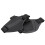 Protector De Cambio De De Goma Para Botas De Motocross Negro+Rojo 8