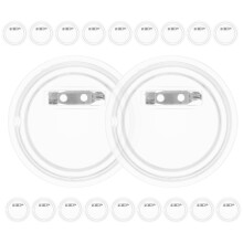 20 Unidades Botones Para Fotos Manualidades Con Piezas De Acrílico