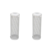 3Pcs Stainless Steel Aquarium Water Inlet Cover White Fish Tank Filter
