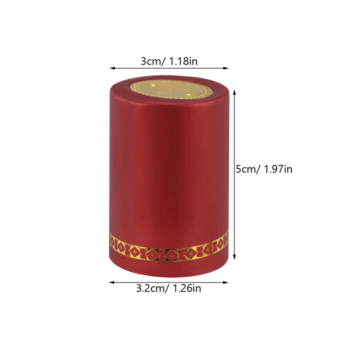 200 Unidades 32 Mm Sellada Para Funda Termorretráctil 1