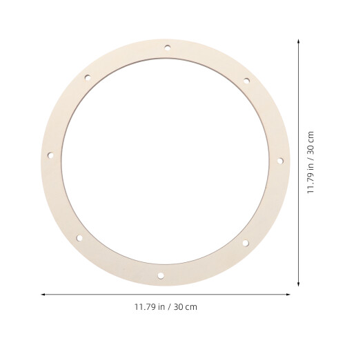 3 Stuks Bloemkrans Frames Khaki Voor Creatieve DIY Projecten 1