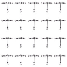 20 Unidades Accesorios Giratorio Forma T Con