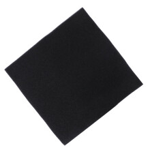 Esponja Fibra Bioquímica 50X50X4 Cm Para Acuario Negro