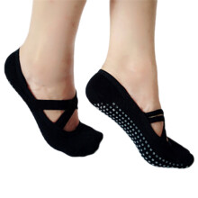 Yoga Calcetines Antideslizantes Para Mujer Negro