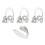 1Set Cuerdas Para Guitarra Con Punta De Banjo Accesorios Practicar 3