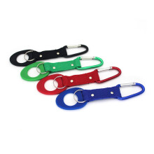 4Stk Flaschenhalter Aluminiumhaken Mit Schlüsselring Bunt Für Outdoor