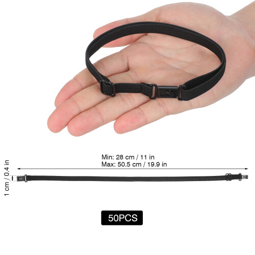 50 Unidades Extensor Ajustable Para De Lazo Banda Premium 1