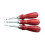 Raindrops Trimmer Edge Skiving Beveler For Professionals 3pcs 7