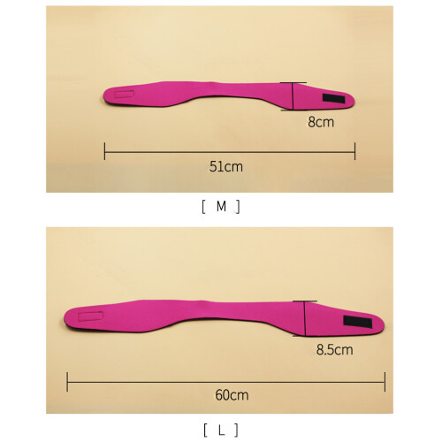 2 Unidades Para De Neopreno Ajustable Rosa 2