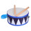 Juego De Percusión Orff: Tambor Cajón Multifunción Con Baquetas 1