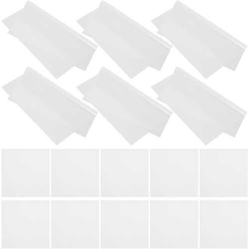 100 Unidades Hojas Papel Celofán Transparente Para 1