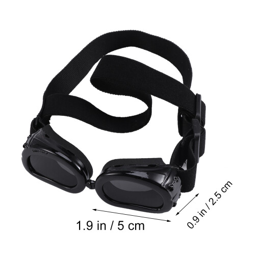 Gafas Para Perros Protección UV Impermeable Con Correa 1