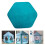 Alfombra Hexagonal De Para Niños Decoración Hogar 6