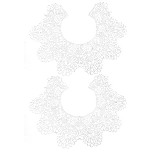 2 Unidades Cuello Encaje 2