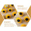 30 Unidades Alfileres De Girasol Multiusos 9
