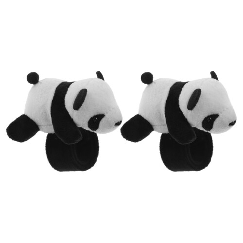 2 Unidades Brazalete De Panda Para Manillar