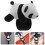 2 Unidades Brazalete De Panda Para Manillar 10