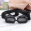 Gafas Para Perros Protección UV Impermeables Con Correa Negras 11