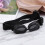 Gafas Para Perros Protección UV Impermeables Con Correa Negras 8