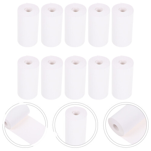 10 Papel Térmico Multifunción Para Impresora Caja Pos 2
